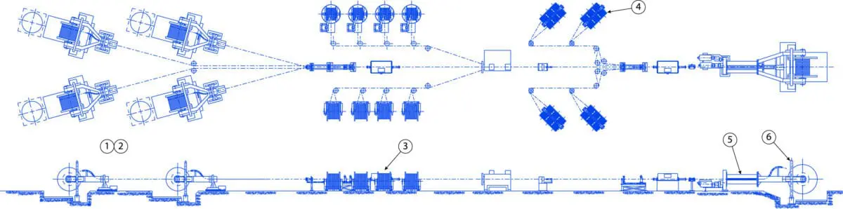 Drum Strander Drawing